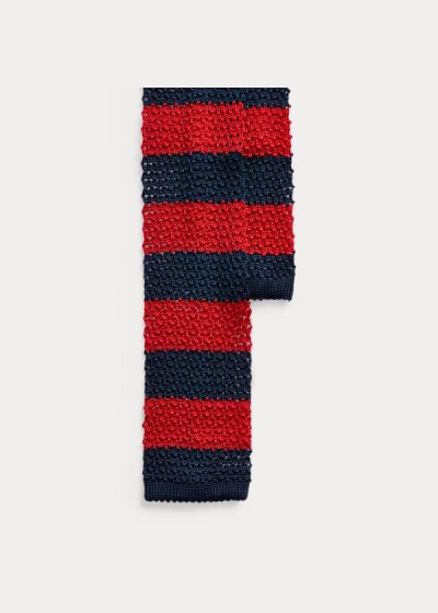 Laços Polo Ralph Lauren Striped Knit Silk Homem 85046-RQZK